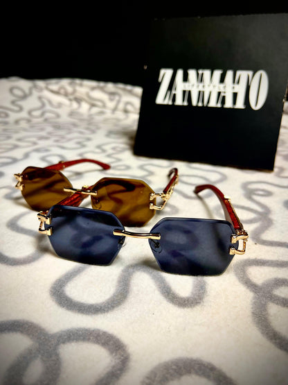 CUT WOOD LEOPARD (DEAL) SUNGLASSES