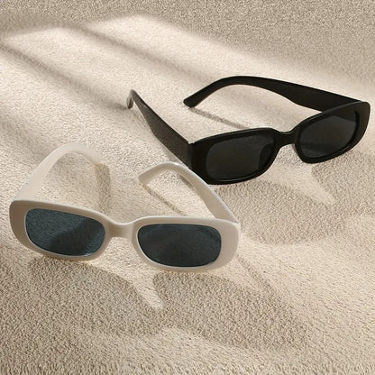 2PCS SMALL SQUARE FASHION GLASSES FOR WOMEN & MEN