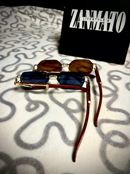 CUT WOOD LEOPARD (DEAL) SUNGLASSES