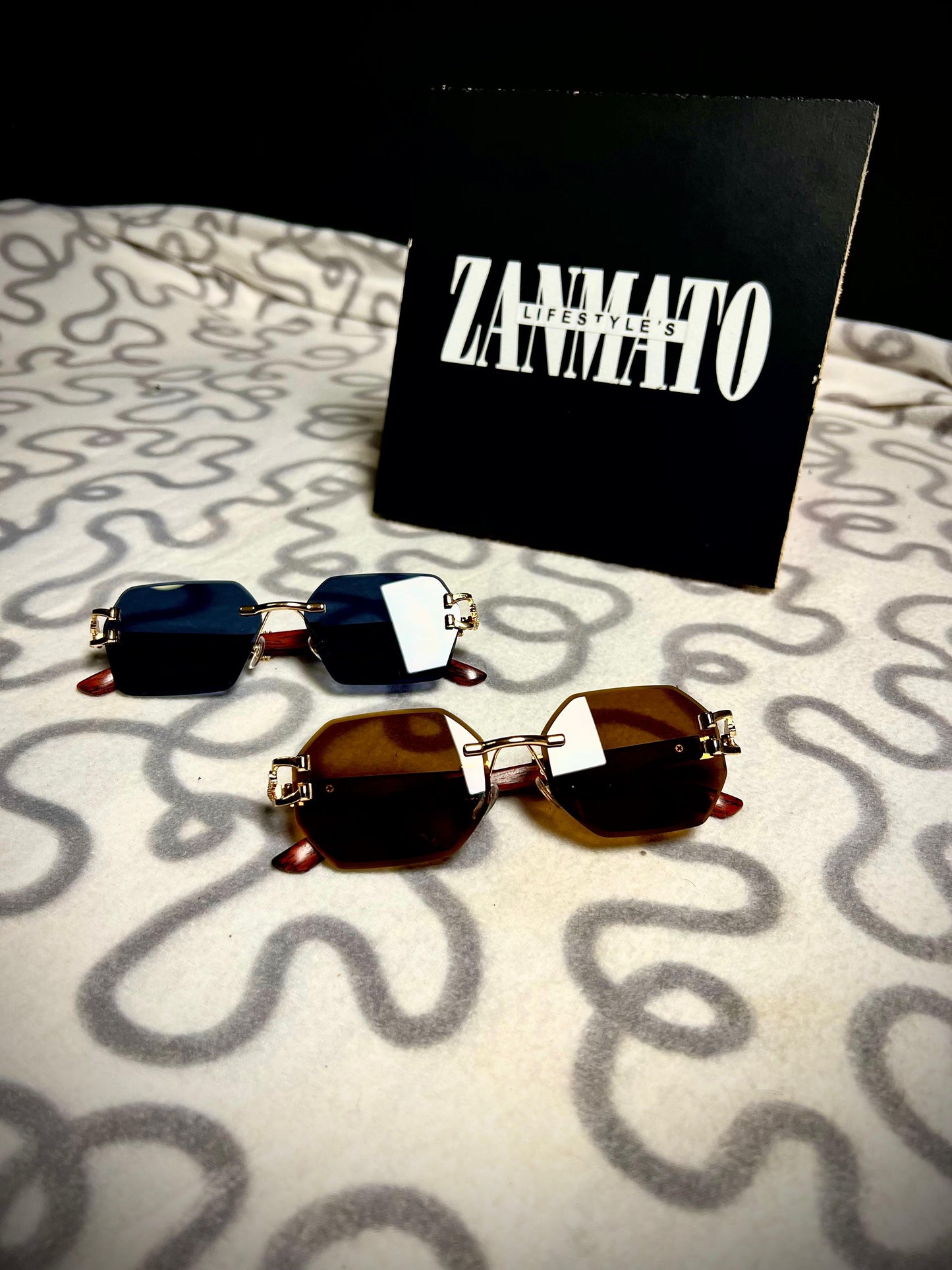 CUT WOOD LEOPARD (DEAL) SUNGLASSES