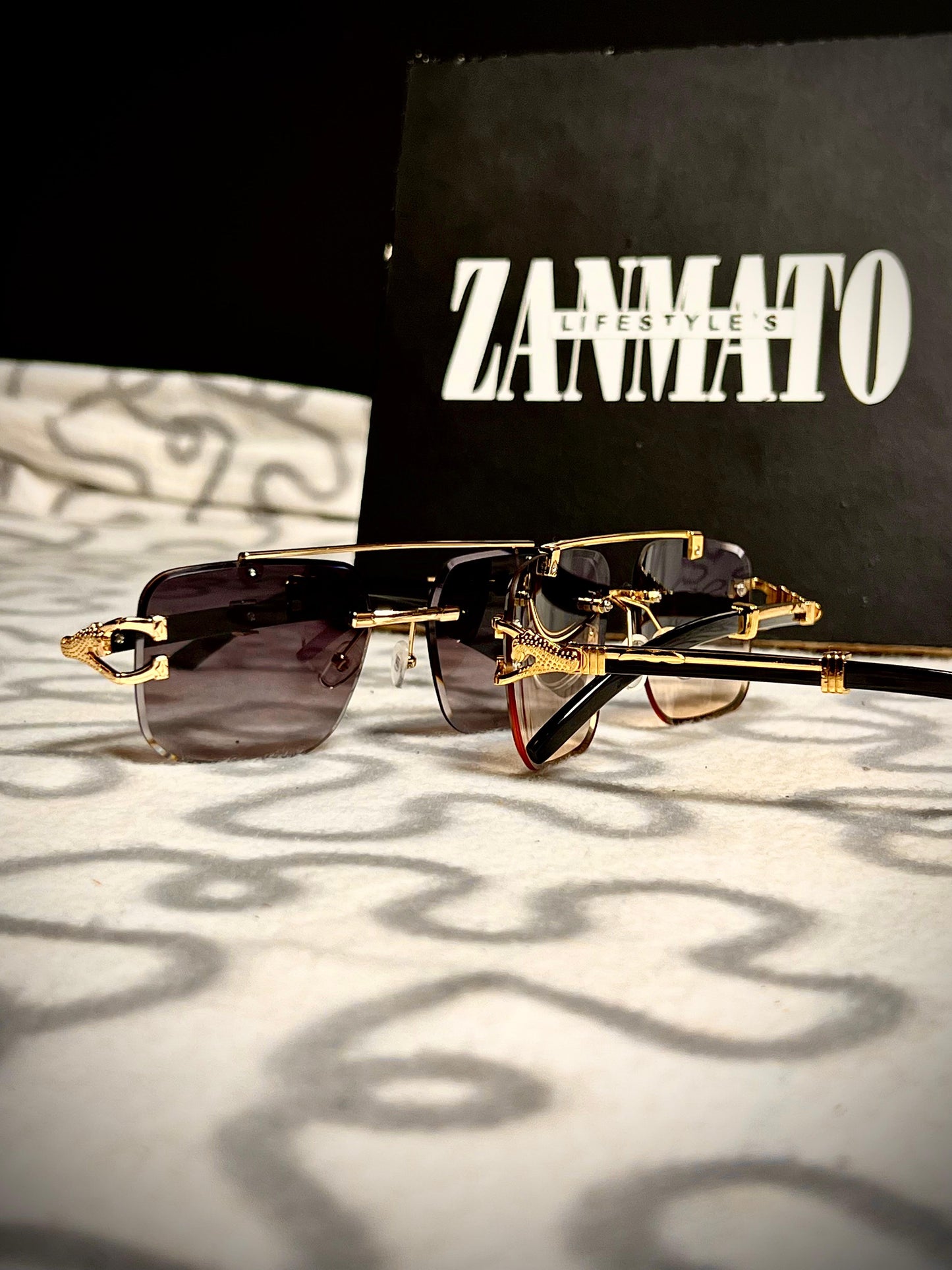 LEOPARDS SQUARE SUNGLASSES (DEAL)