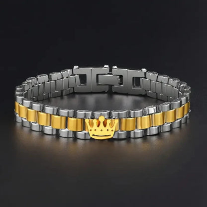 Crown 304 Stainless Steel bracelet  650