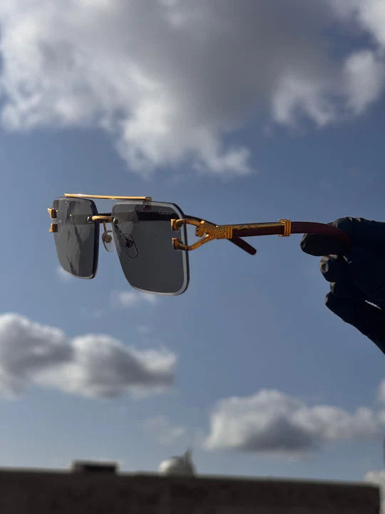 Luxury UV Leopard Pattern Glasses
