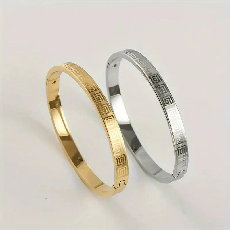 MEN'S AND WOMEN'S FASHION STAINLESS STEEL BRACELET