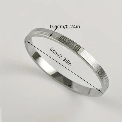 MEN'S AND WOMEN'S FASHION STAINLESS STEEL BRACELET