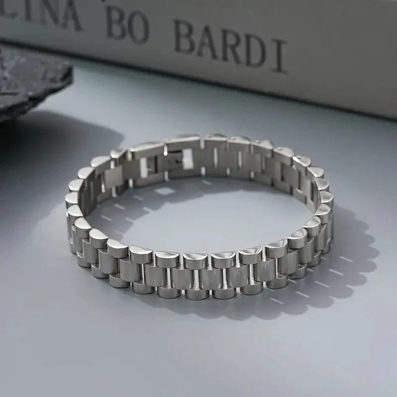STAINLESS STEEL WATCH BAND BRACELET