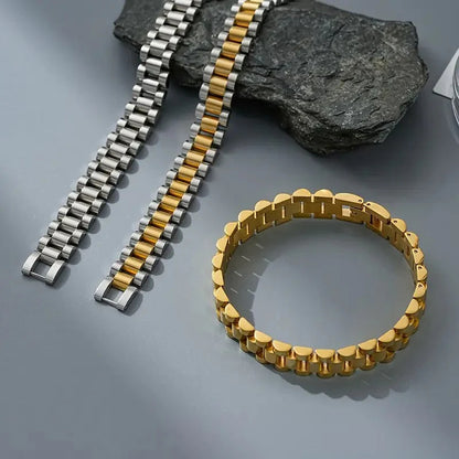 STAINLESS STEEL WATCH BAND BRACELET
