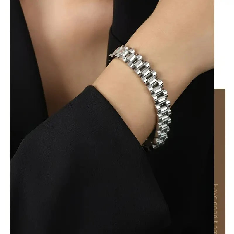 STAINLESS STEEL WATCH BAND BRACELET