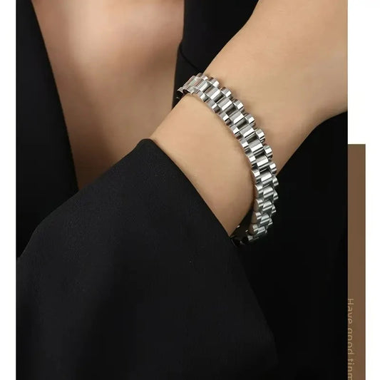 STAINLESS STEEL WATCH BAND BRACELET