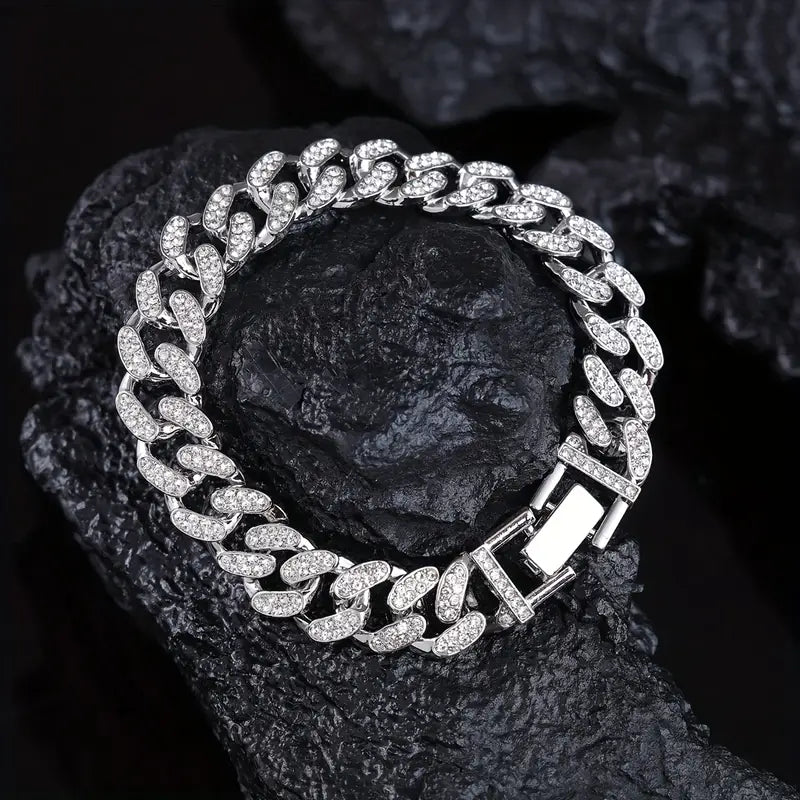 SWAGGER INITIAL BUCKLE BRACELET HIP HOP