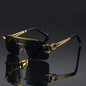 VINTAGE LUXURY GOLDEN GLASSES