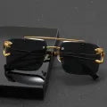 VINTAGE LUXURY GOLDEN GLASSES