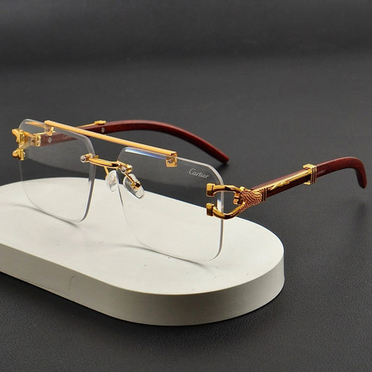 Luxury UV Leopard Photosun Pattern Glasses