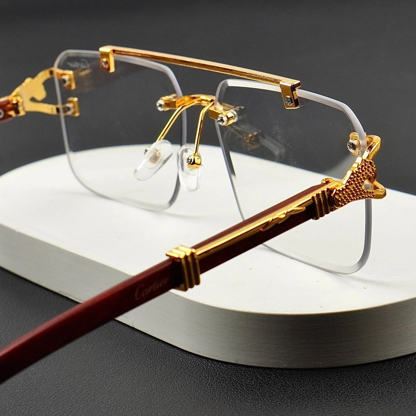 Luxury UV Leopard Photosun Pattern Glasses