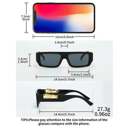 LEOPARD PRINT METAL EYEGLASSES – ZANMATO