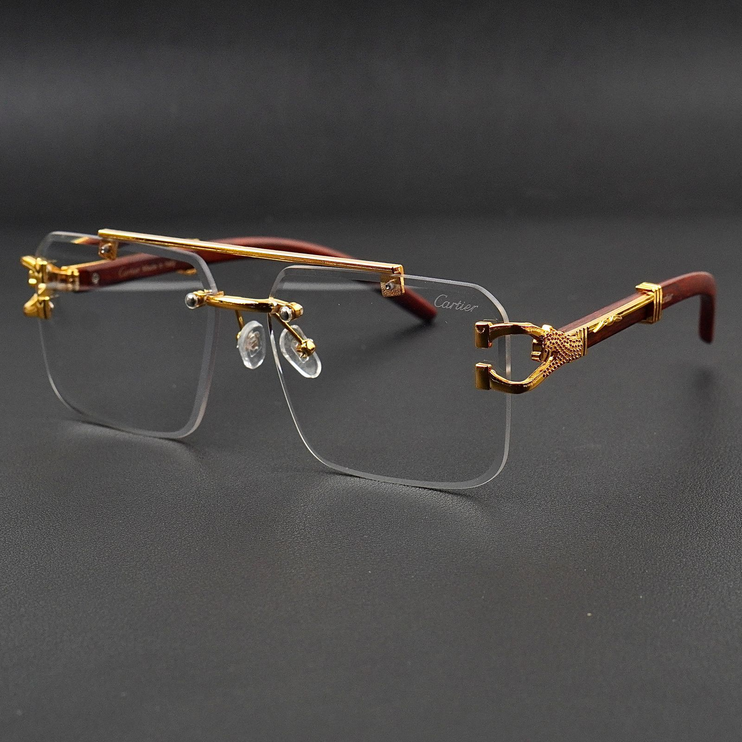 Solar Cheeta Glasses Black Transition