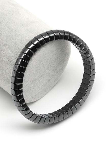 ZANMATO HEMATITE NATURAL STONE MEN’S BRACELET