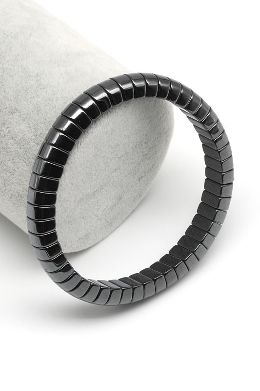 ZANMATO HEMATITE NATURAL STONE MEN’S BRACELET